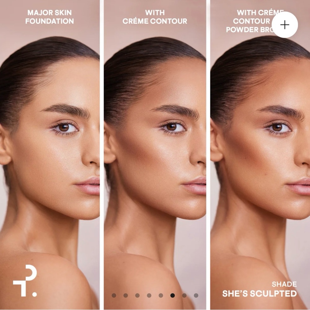 PATRICK TA BEAUTY MAJOR SCULPT CRÈME CONTOUR & POWDER BRONZER DUO NEW - Picture 8 of 10